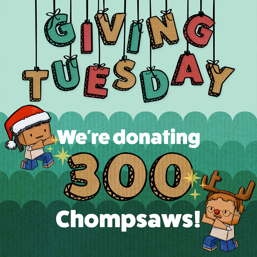 300 Repaired ChompSaws Headed to Classrooms