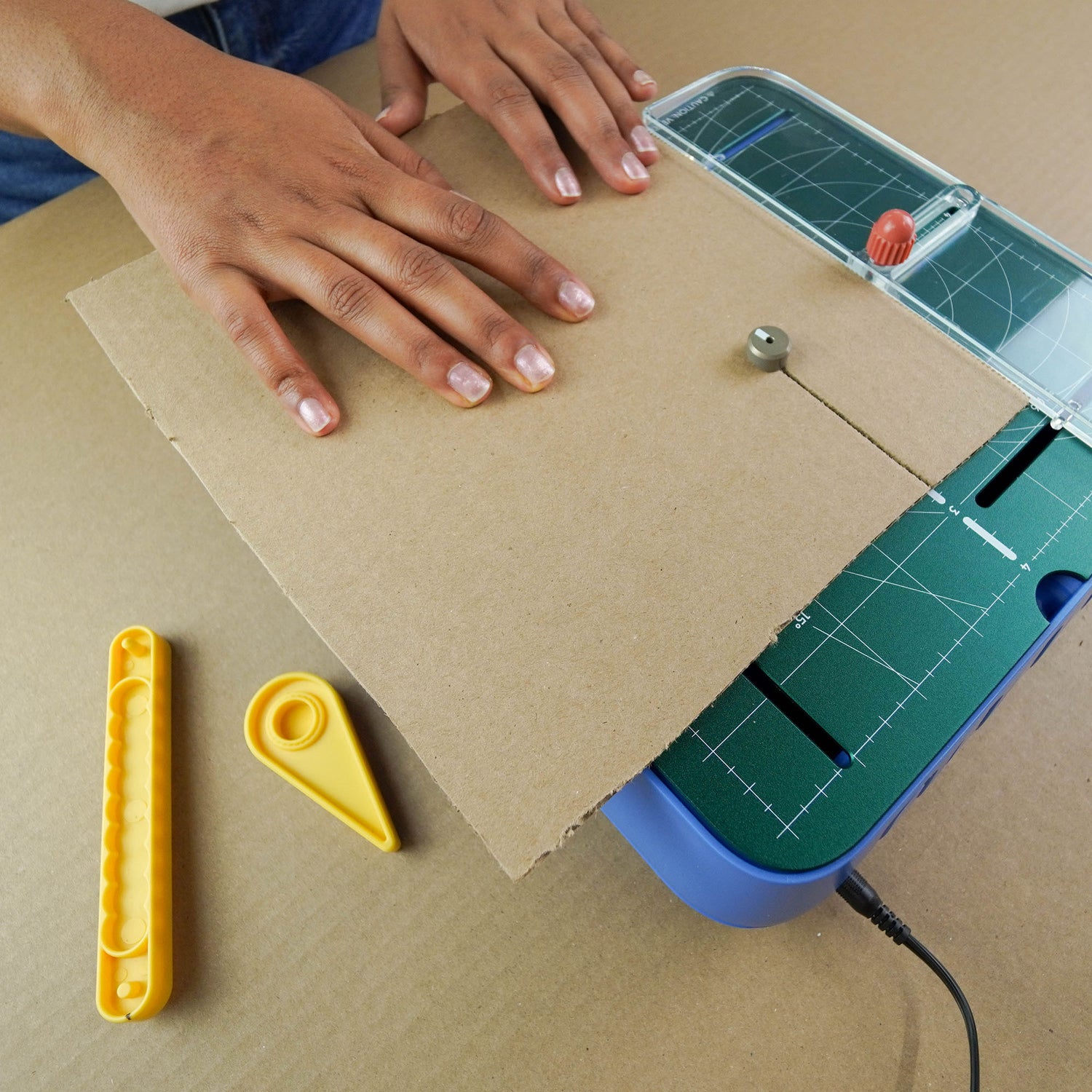Maker Bundle (ChompSaw, Table Accessories, Inventor's Workbook, Hole Punch & Scoring Tool)