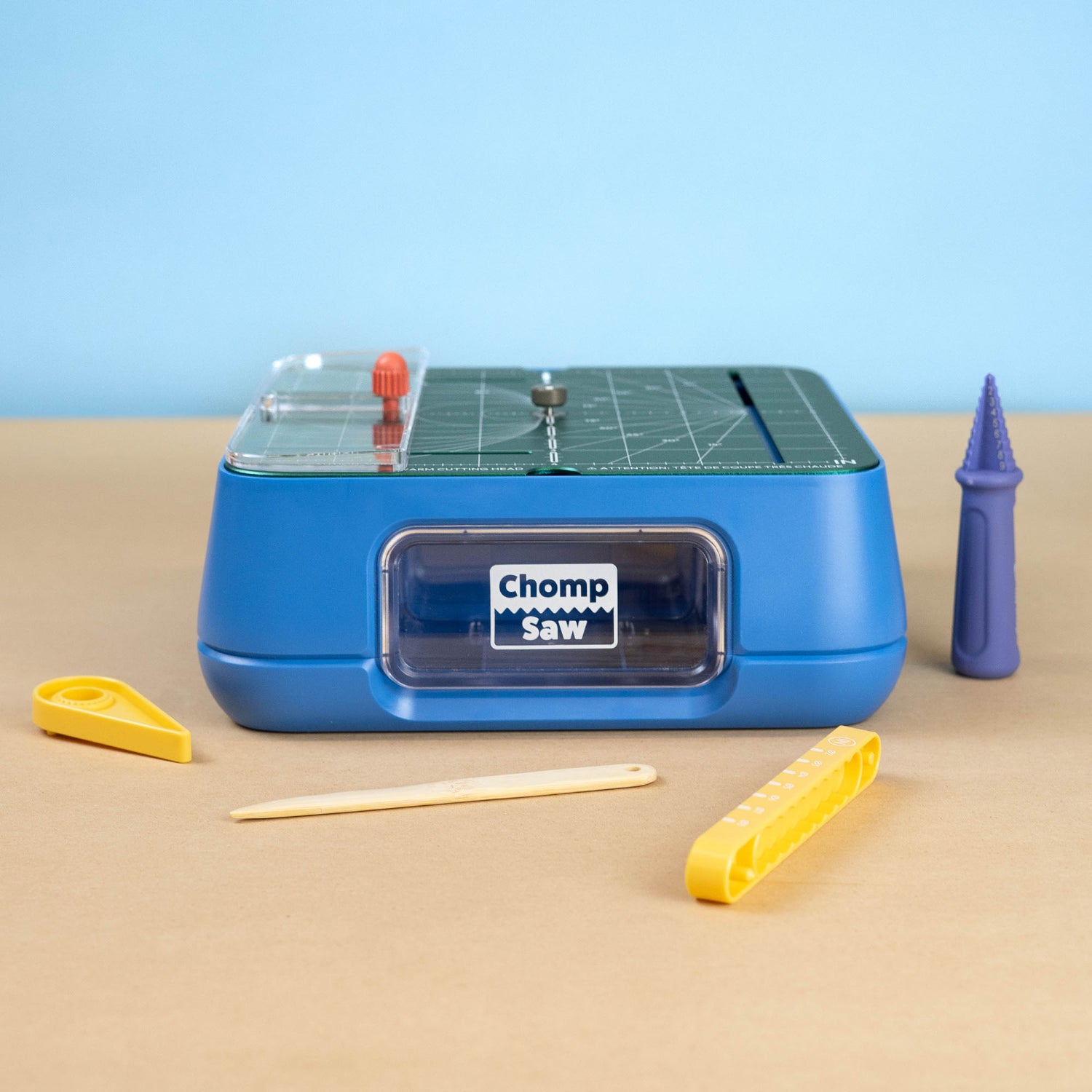Maker Bundle (ChompSaw, Table Accessories, Inventor's Workbook, Hole Punch & Scoring Tool)