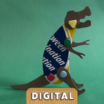 3D Print File: Cardboard Nuts & Bolts