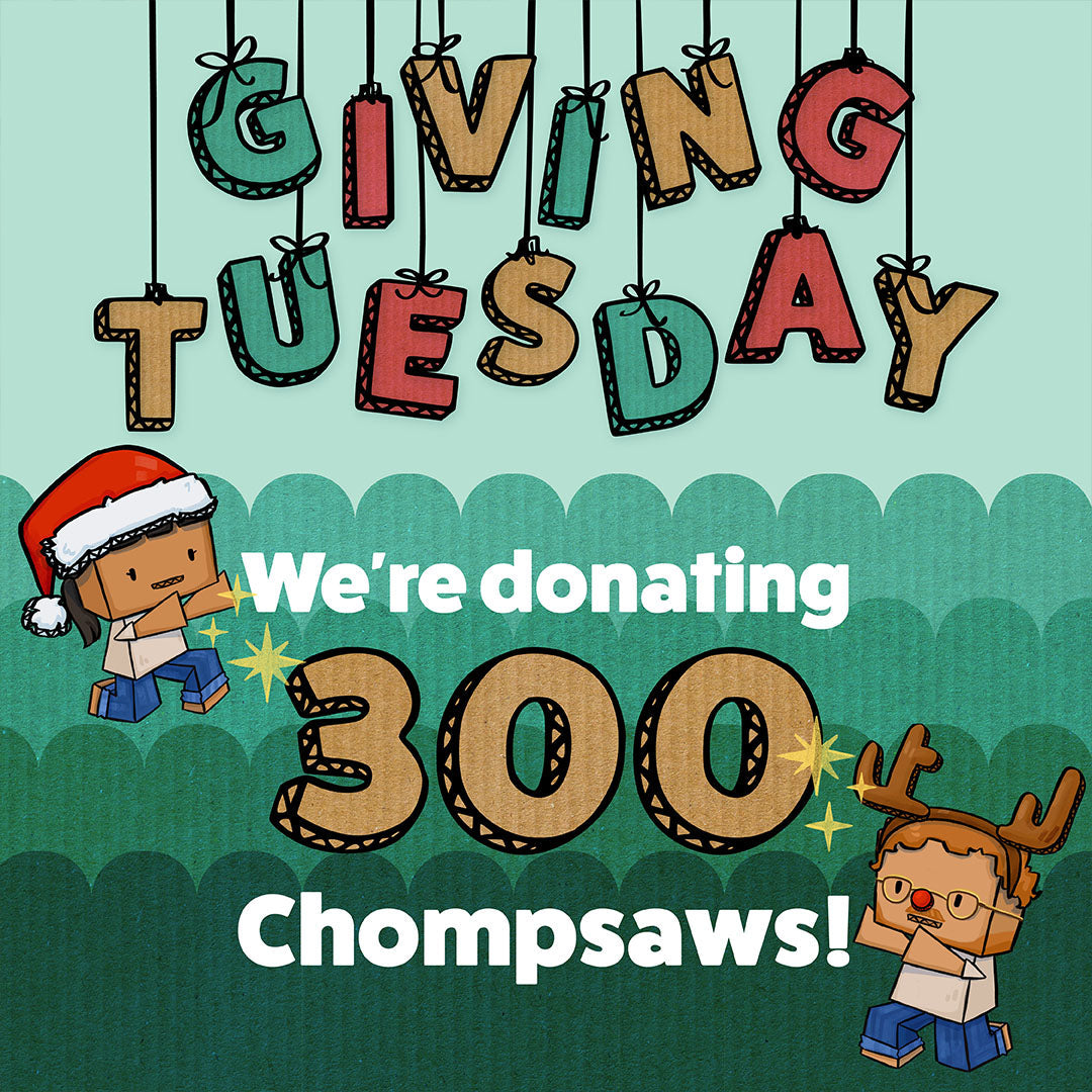 300 Repaired ChompSaws Headed to Classrooms