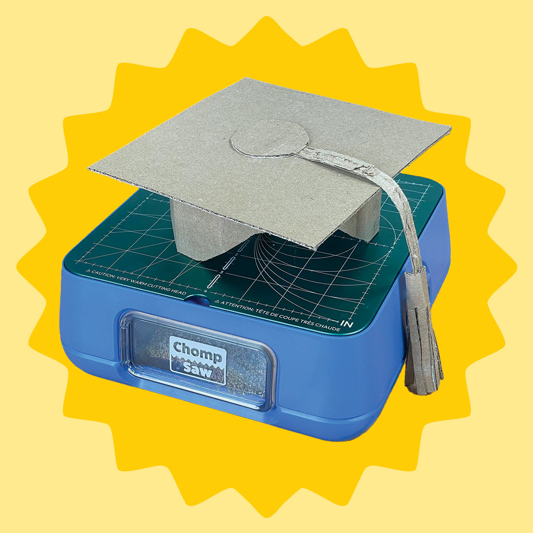 Free Pattern! Cardboard Grad Cap
