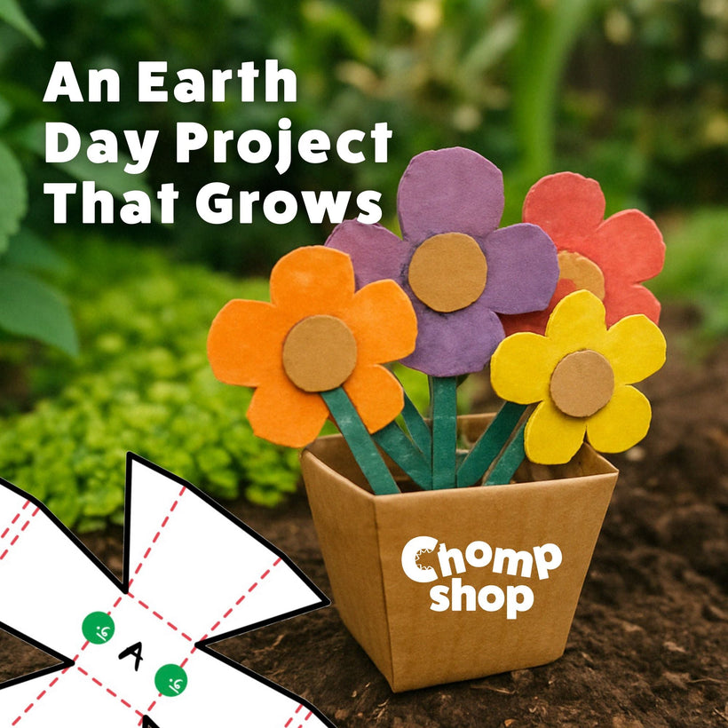 Free Pattern! Earth Day Planter