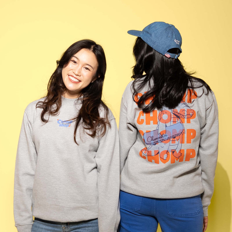 Crewneck: Chomp Chomp Chomp