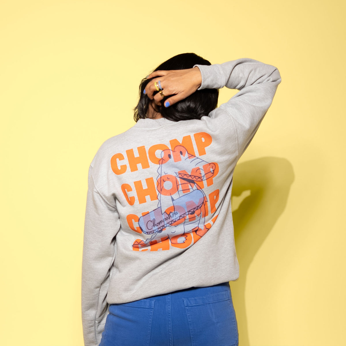 Crewneck: Chomp Chomp Chomp