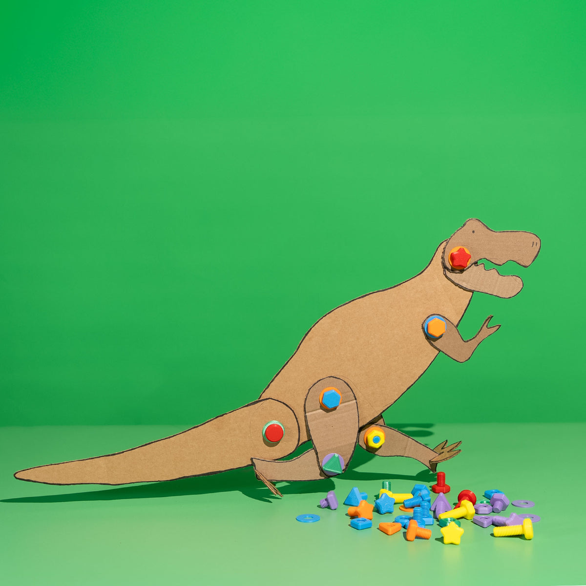 3D Print File: Cardboard Nuts & Bolts