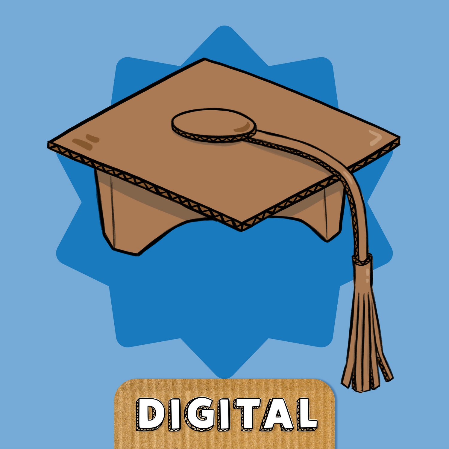 Digital Project Download: Grad Cap