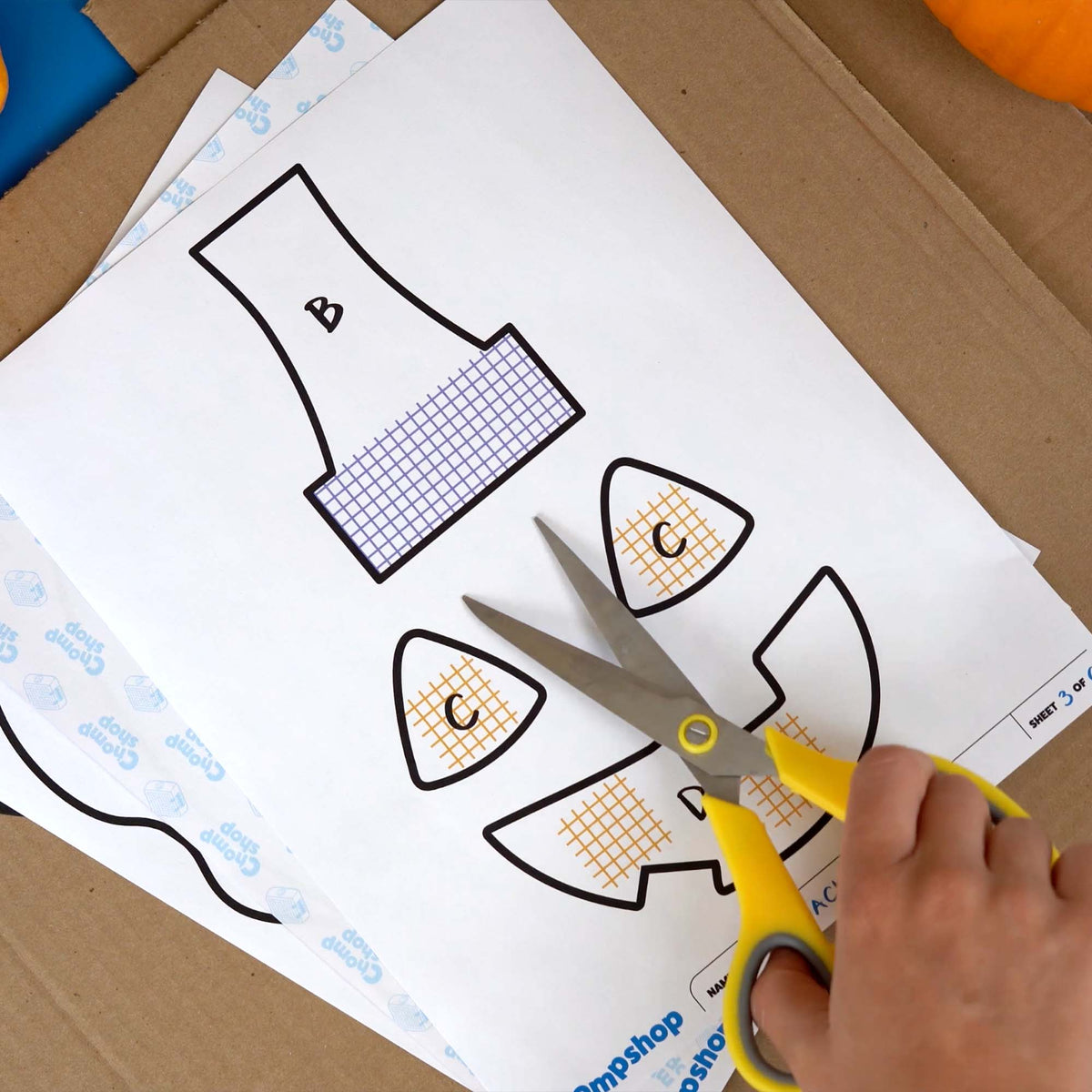 Digital Project Download: Halloween Candy Bucket