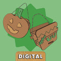 Digital Project Download: Halloween Candy Bucket