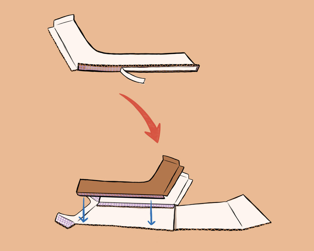 4. Attach part F