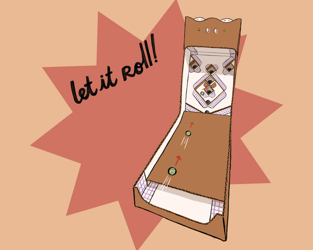 1. Roll the marble