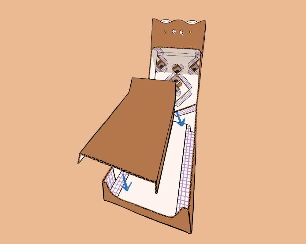 3.  Place ramp