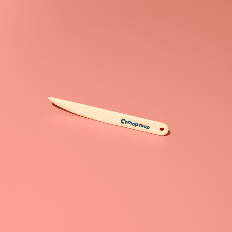 Chompshop Scoring Tool accessory for folding and creasing cardboard, compatible with the ChompSaw.