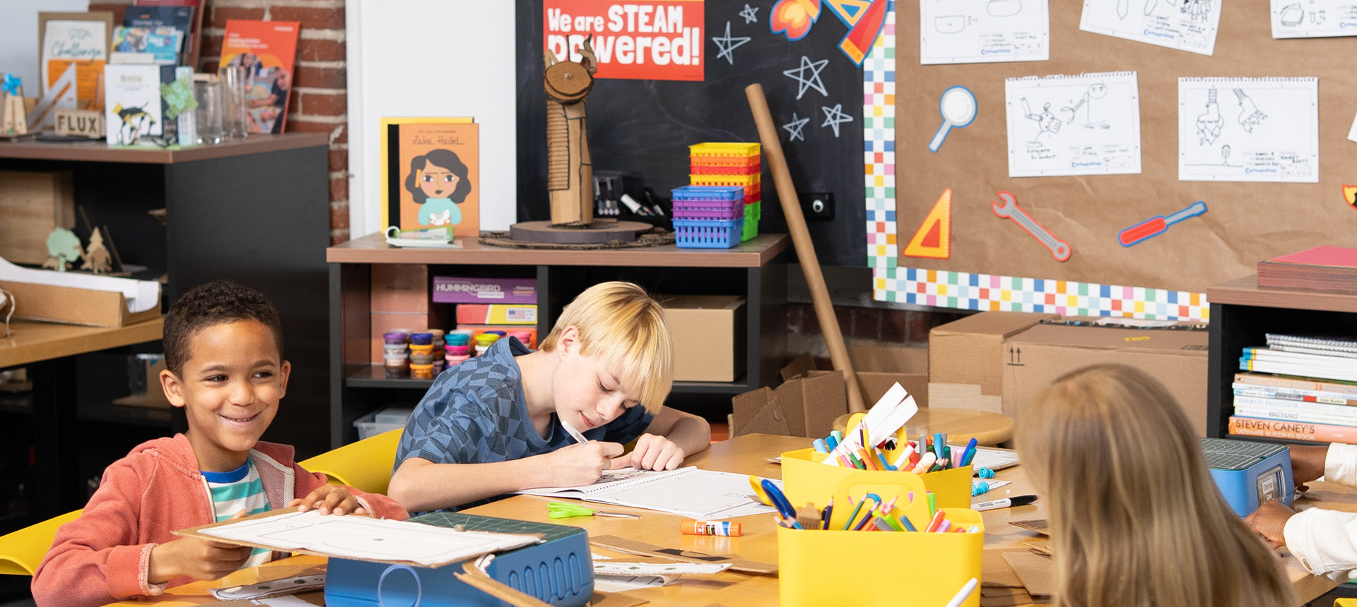 Chompshop: A Kid-Safe Power Tool For Cutting Cardboard!