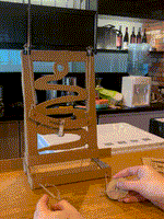Demonstration of snake marble game made on the ChompSaw cardbaord cutting power tool by ChompShop