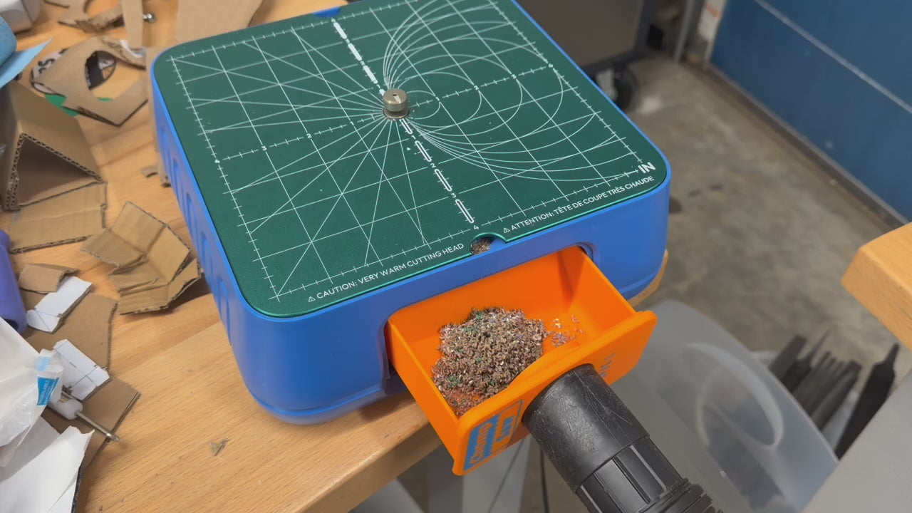3D Print File: ChompSaw Drawer with Vacuum Attachment